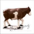 Natural Marble Stone Cow Statue For Decoration